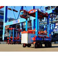 2258_0900 Portalhubwagen mit Containerladung im Hafen Hamburg - HHLA Terminal Burchardkai. | 